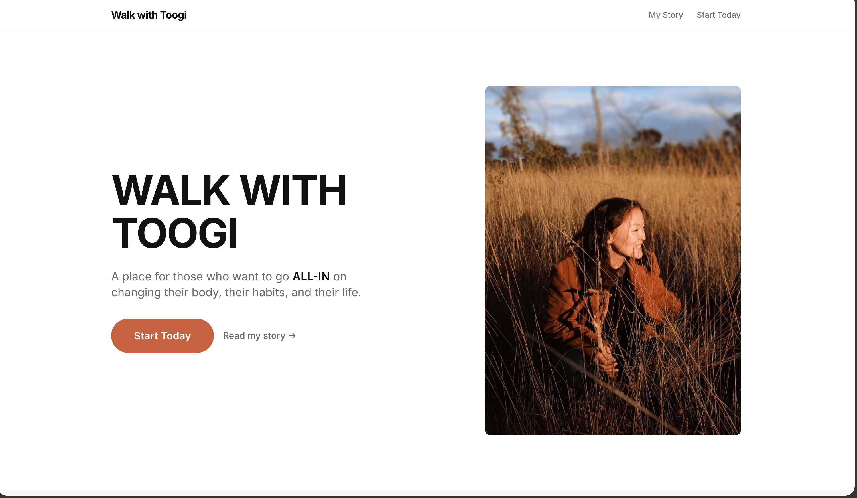 Walk with Toogi